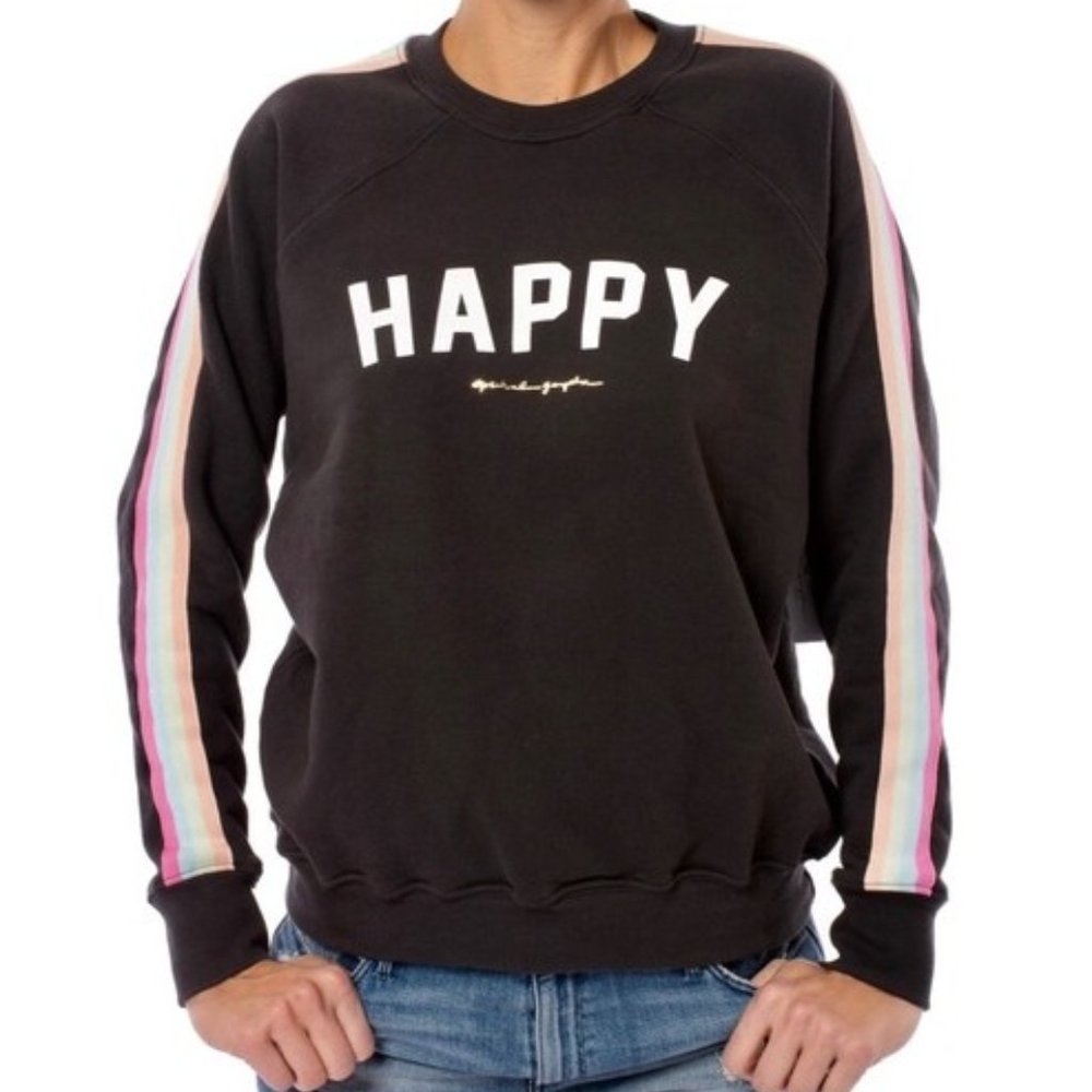 Spiritual Gangster "Happy" Crew Neck Sweatshirt